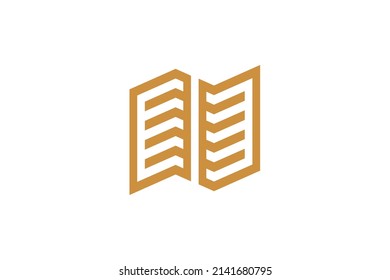 Office and Building Monoline Logo