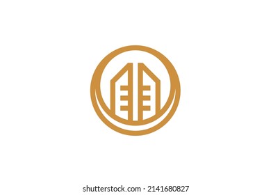Office and Building Monoline Logo