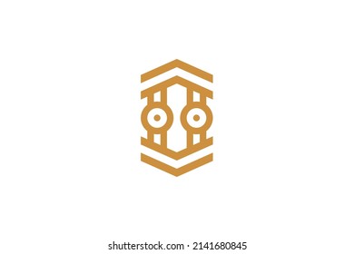 Office and Building Monoline Logo