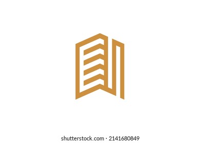 Office and Building Monoline Logo