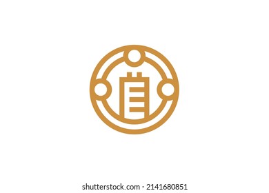 Office and Building Monoline Logo