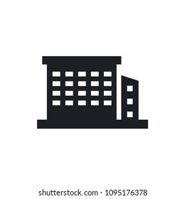 office building vector icon