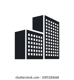 office building vector icon