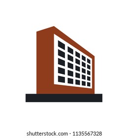 office building vector icon