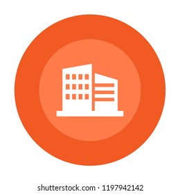 office building vector icon