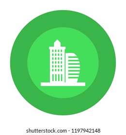 office building vector icon