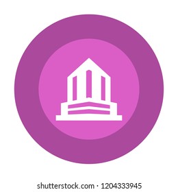 office building vector icon