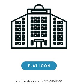 Office building vector icon