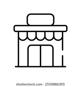Office Building vector icon stock illustration