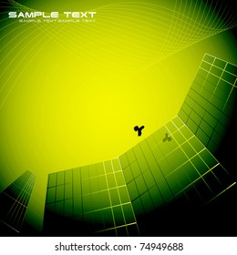 office building vector illustration. Clip-art