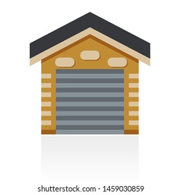 Office Buildings flat design vector