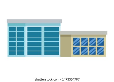 Office buildings and real estates ,vector illustration graphic design.