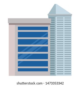Office buildings and skyscraper real estates ,vector illustration graphic design.