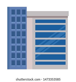 Office buildings and skyscraper real estates ,vector illustration graphic design.