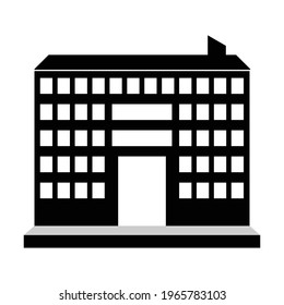 office bulding icon vector illustration