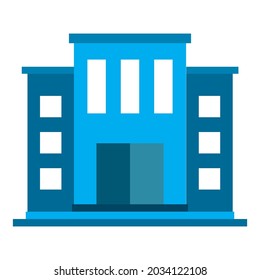 office bulding icon vector illustration