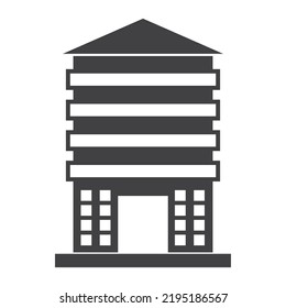 office bulding icon vector illustration
