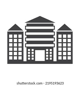 office bulding icon vector illustration