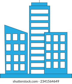 office bulding icon vector illustration