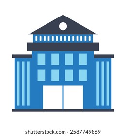 office bulding icon vector illustration