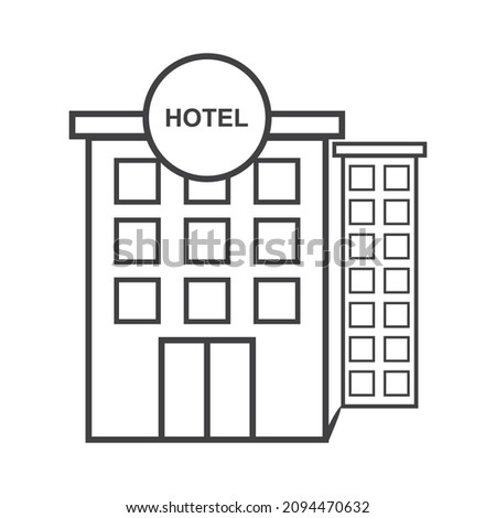 office bulding icon vector illustration
