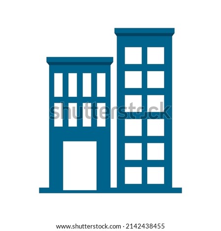 office bulding icon vector illustration