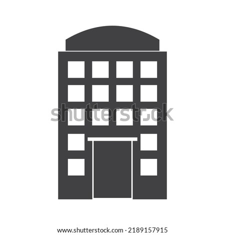 office bulding icon vector illustration