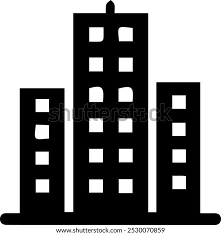 office bulding icon vector illustration

