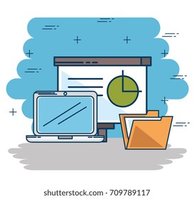 office and business elements concept 