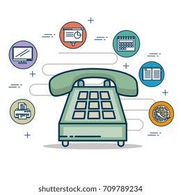 office and business elements concept 