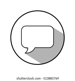 Office, business and finance icon. Vector icon of message.