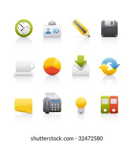 Office and Business Icon Set