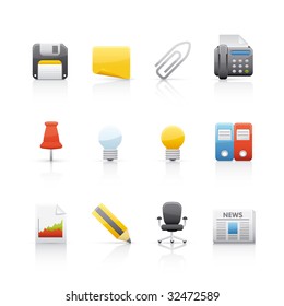 Office and Business Icon Set