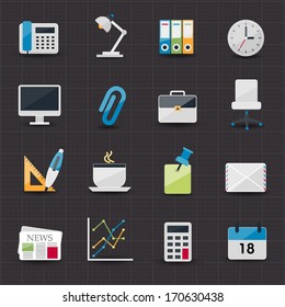 Office and business icons