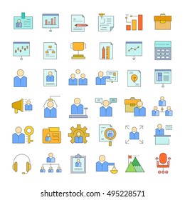 office and business icons
