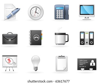 Office and Business icons