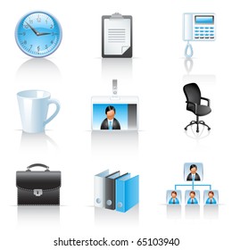 Office and business icons