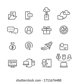 Office and Business icons set,Vector