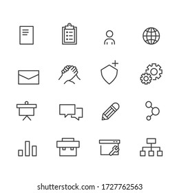 Office and Business Icons set,Vector