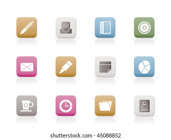 Office & Business Icons - Vector icon Set