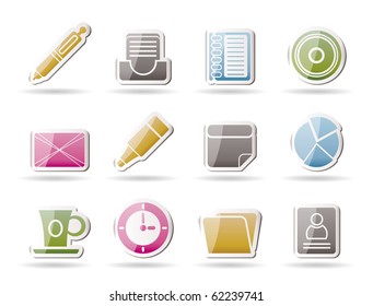 Office & Business Icons - Vector icon Set