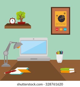 Office and business people design, vector illustration.
