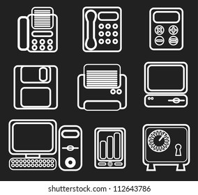 Office & Business. Vector Illustration EPS 8.