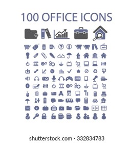 office, business, website icons