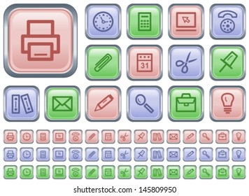 Office button set