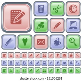 Office button set