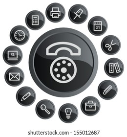 Office button set