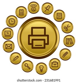 Office button set