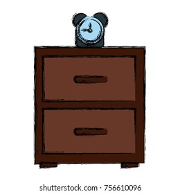 Office cabinet isolated
