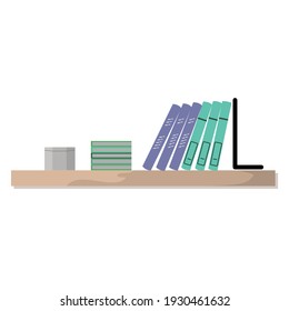 Office cabinet for papers and documents. The interior of the office and the room.